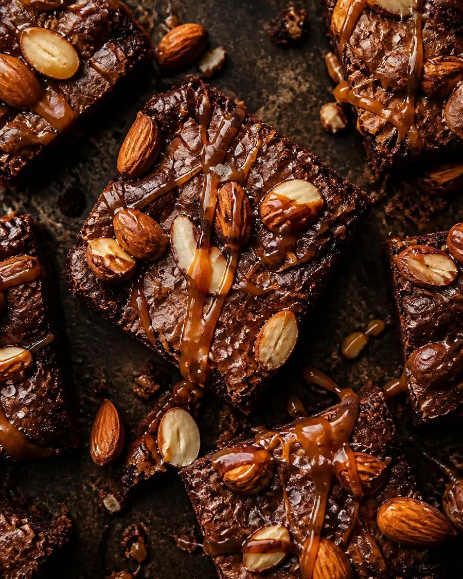 Almond Brownie Brittle